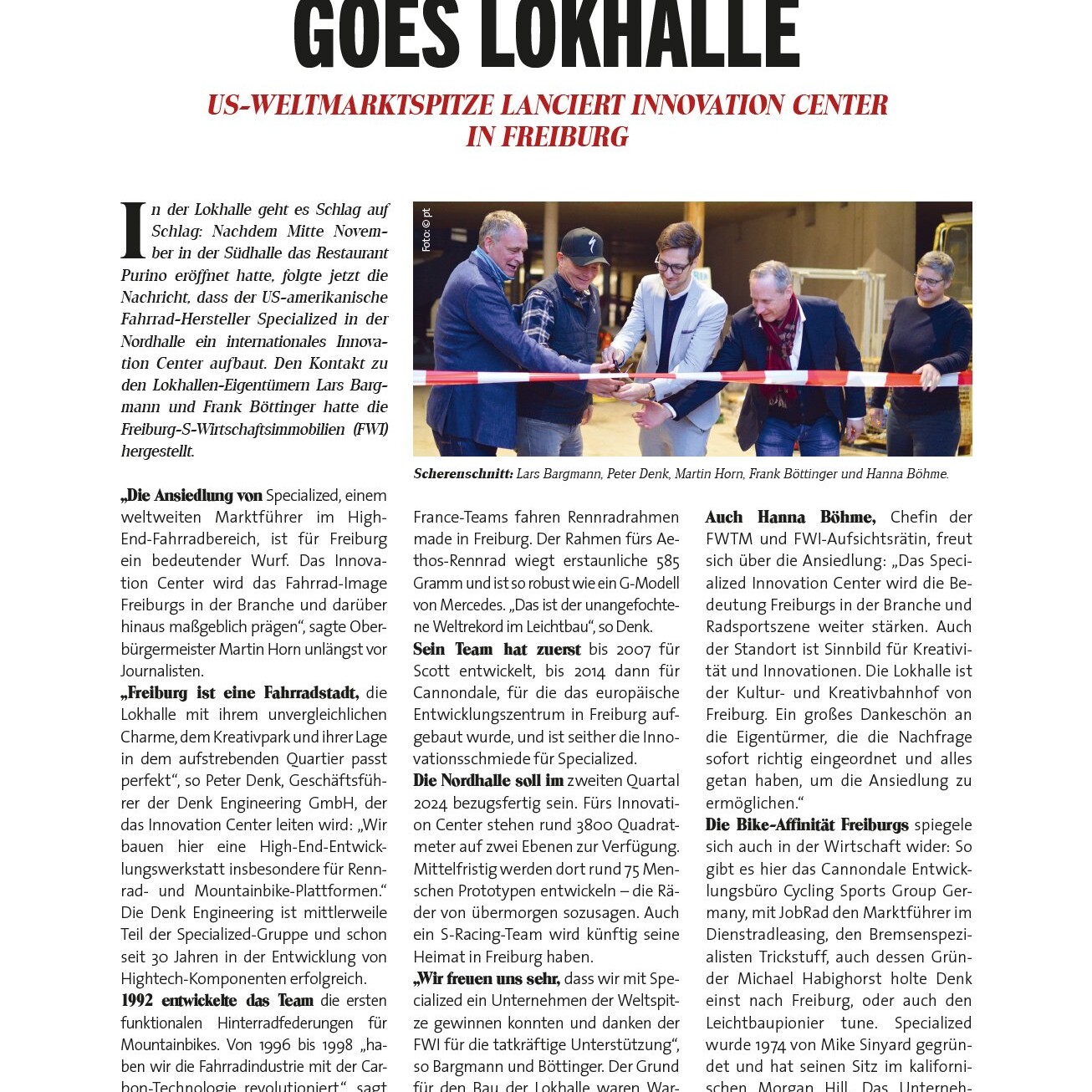 Presseartikel chilli zu Firmenmiete in Lokhalle