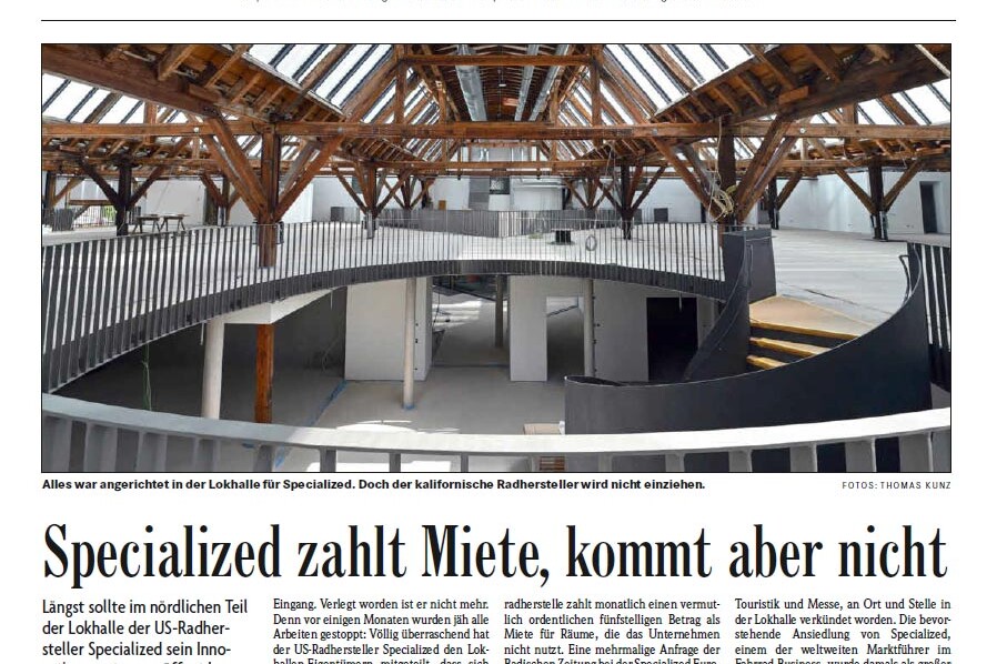 Artikel Übersicht aus der Badischen Zeitung